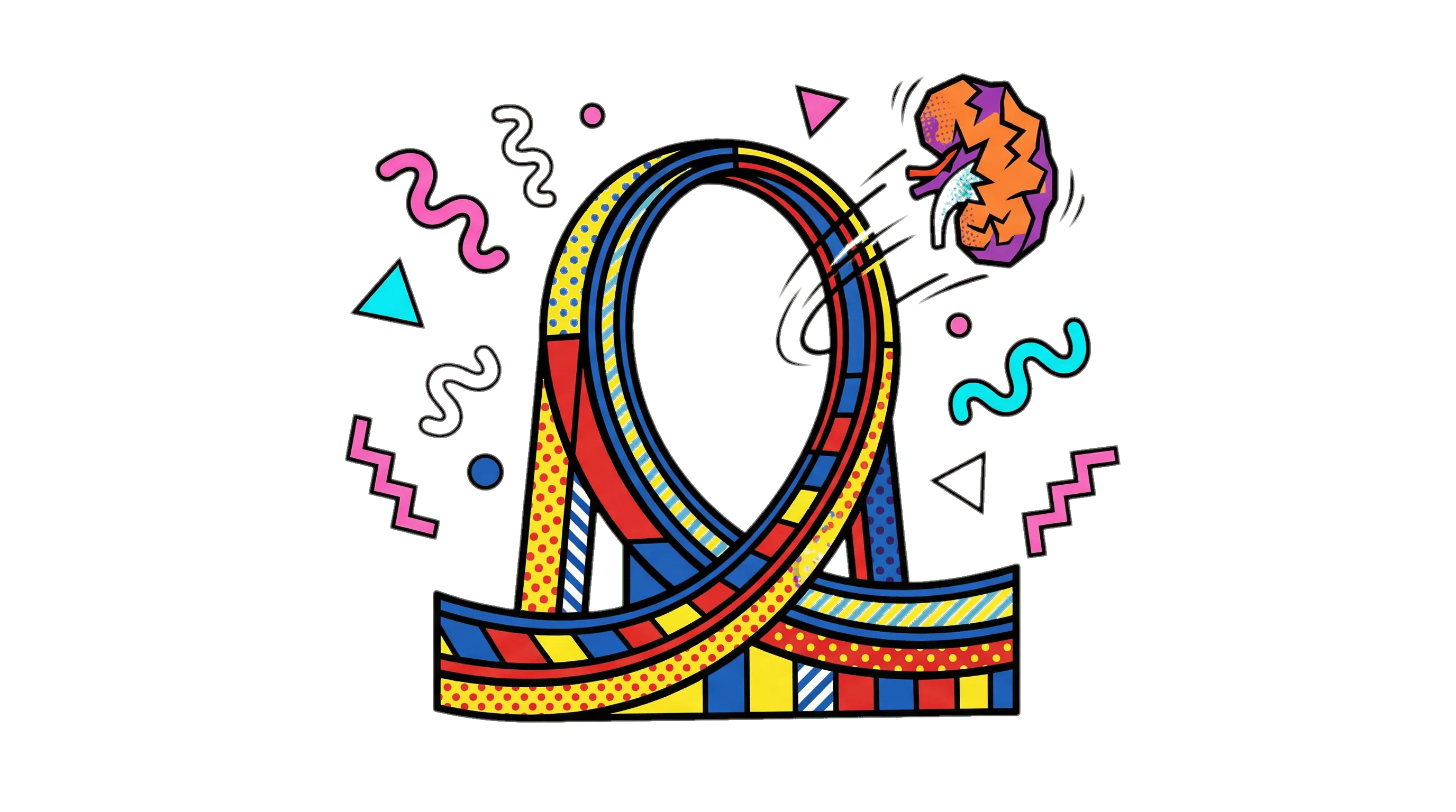 ジェットコースターで結石排出