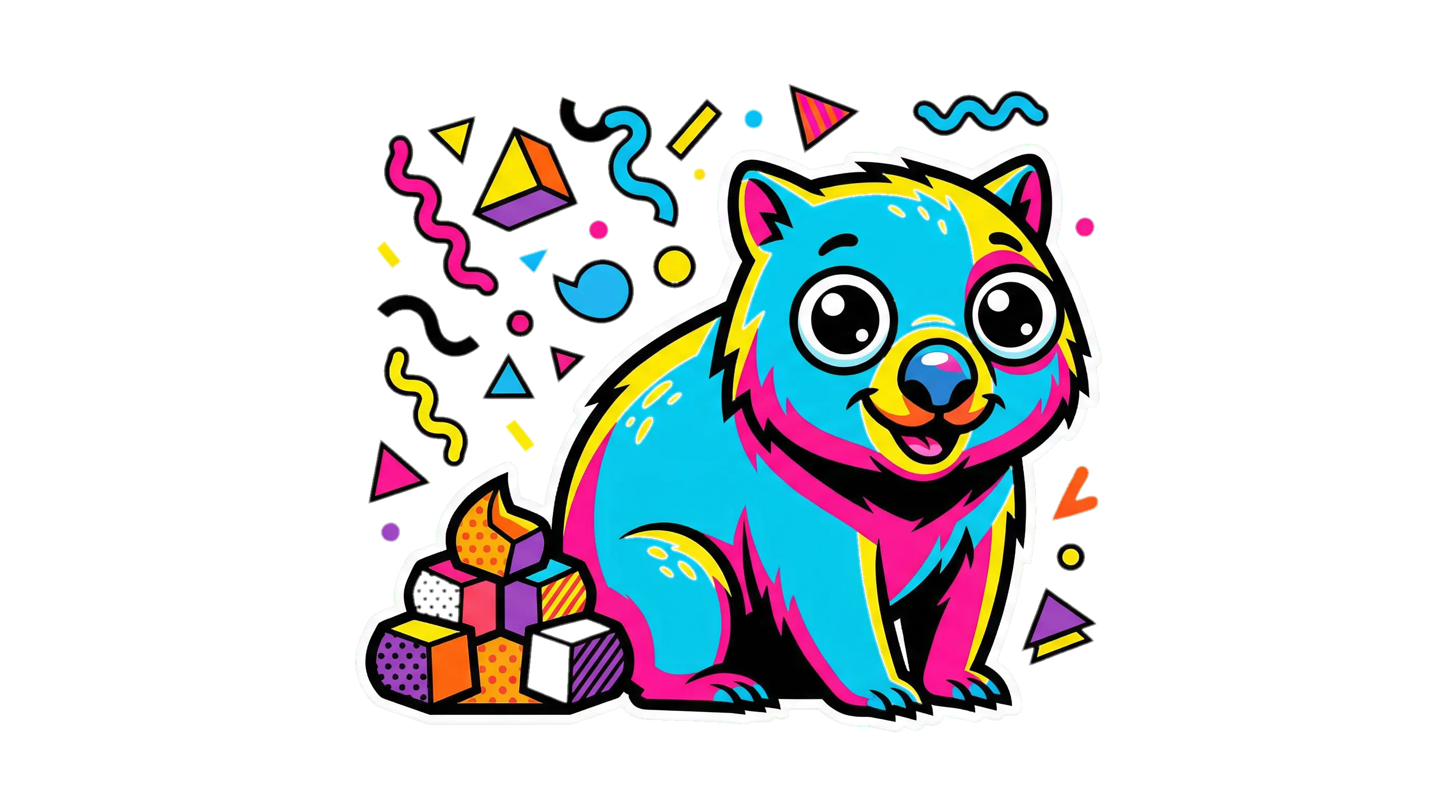 ウォンバットの四角いフン